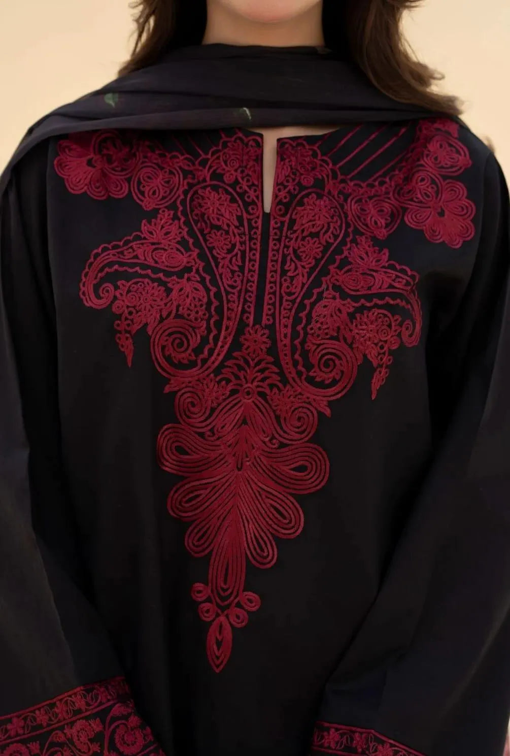MOST HIT MIX DESIGNS 3 Pcs Unstitched Embroidered Suit
