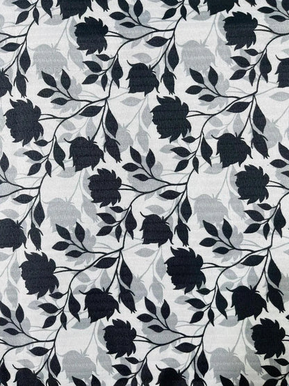 All Over Printed 92" Cotton Quilted Shirt