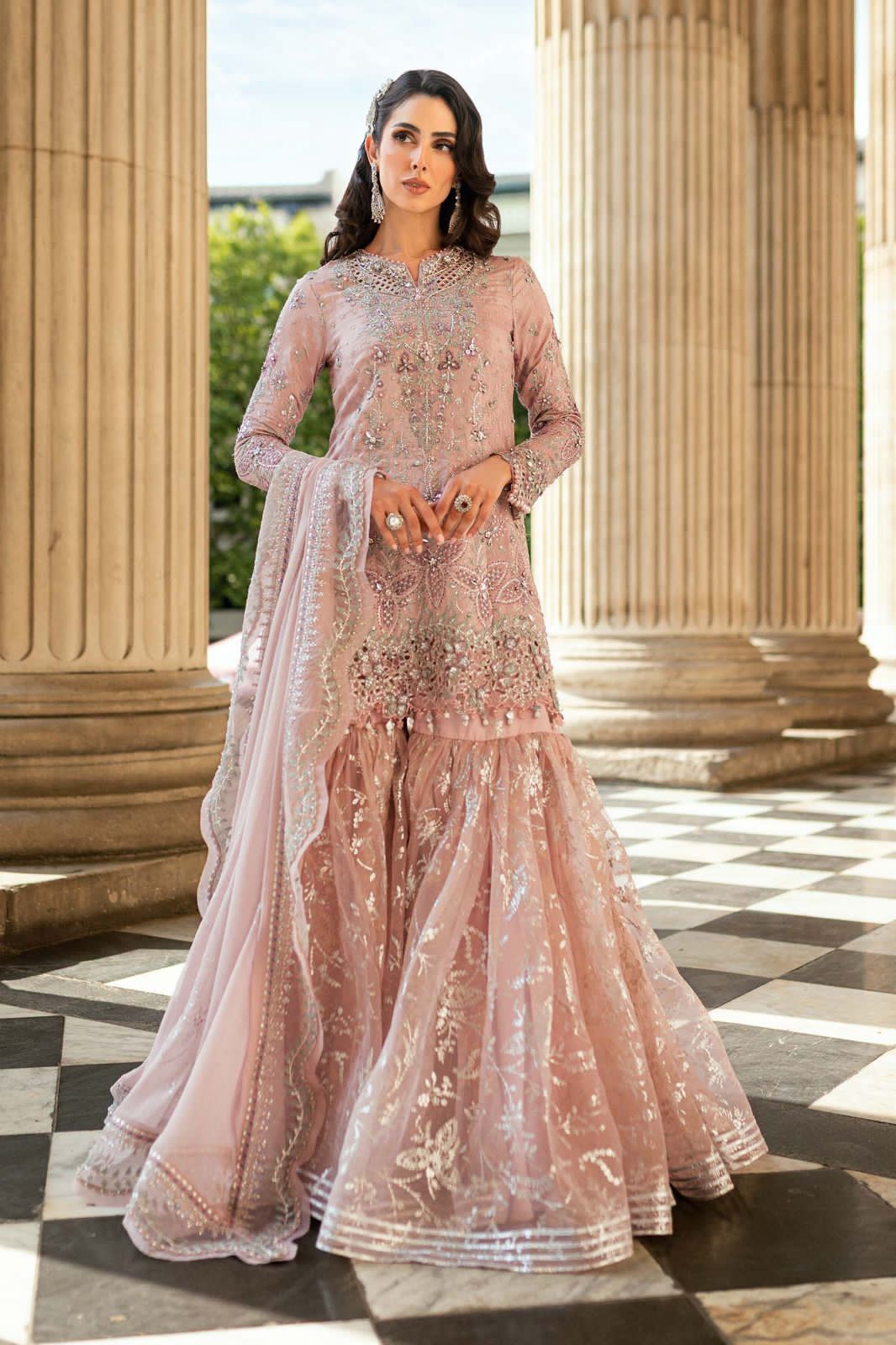 "Not just a dress, it’s a dream woven in threads of gold and love."