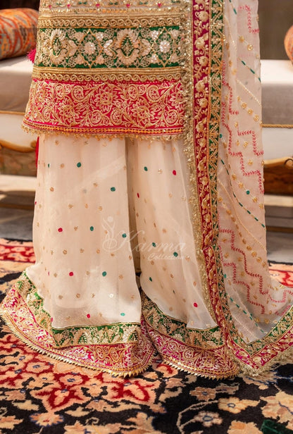 🌟 Fully heavy embroidered masterpiece